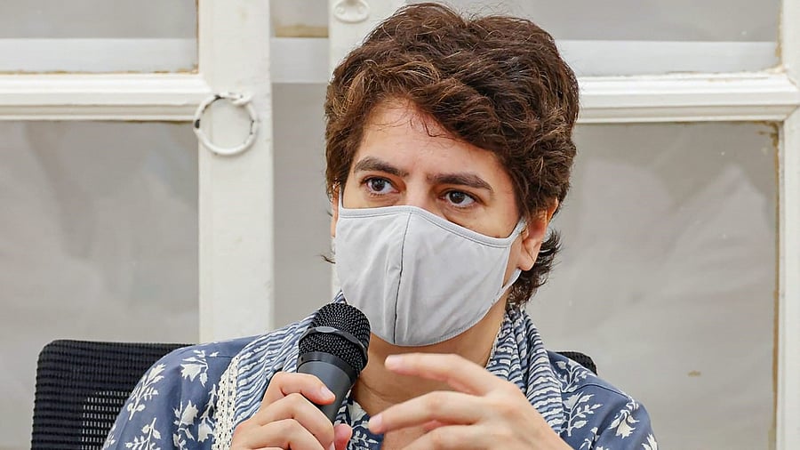 Congress General Secretary Priyanka Gandhi Vadra. Credit: PTI File Photo