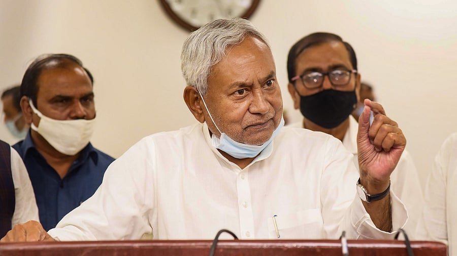 Bihar CM Nitish Kumar. Credit: PTI Photo
