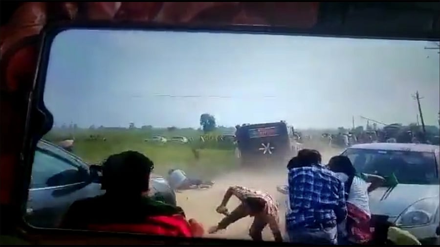 A still from the video shared by Varun Gandhi. Credit: Twitter/@varungandhi80