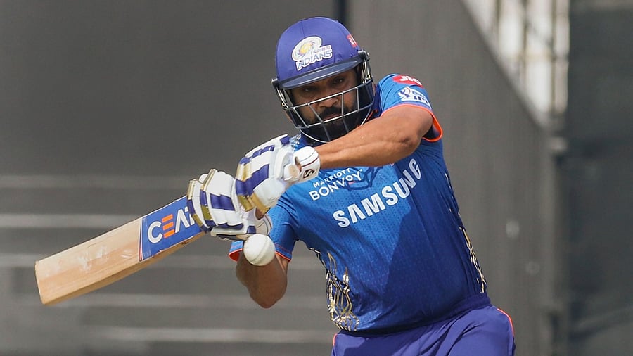 Mumbai Indians skipper Rohit Sharma. Credit: PTI File Photo/Sportzpics