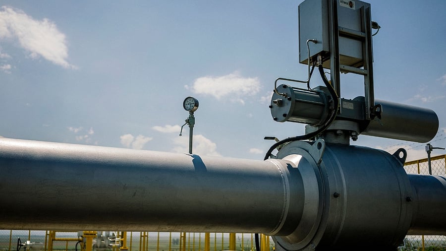 European and UK gas prices surged on October 6, 2021 by more than 25 percent, energised by soaring demand before the northern hemisphere winter. Credit: AFP File Photo