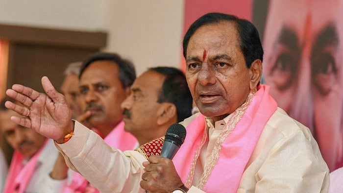 Telangana Chief Minister K Chandrashekhar Rao. Credit: PTI File Photo