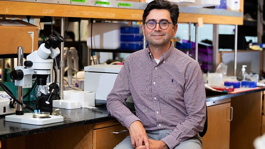 Professor Ardem Patapoutian of the Department of Neuroscience at Scripps Research, who won the 2021 Nobel Prize for Physiology or Medicine. Credit: AP/PTI Photo