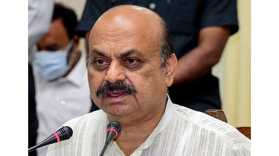  Karnataka Chief Minister Basavaraj Bommai. Credit: PTI Photo
