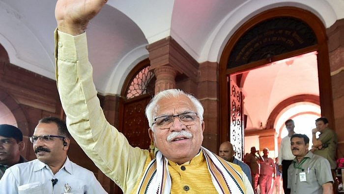 Haryana CM Manohar Lal Khattar. Credit: PTI File Photo