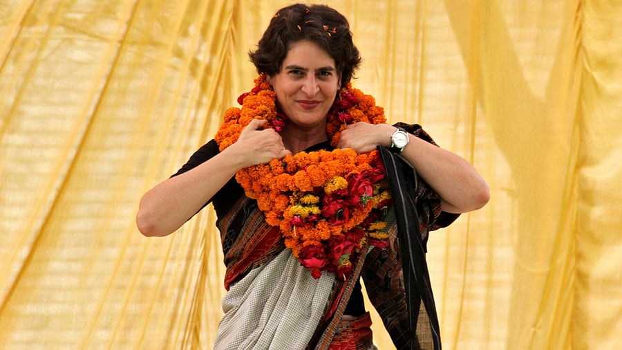 AICC General Secretary Priyanka Gandhi. Credit: PTI Photo