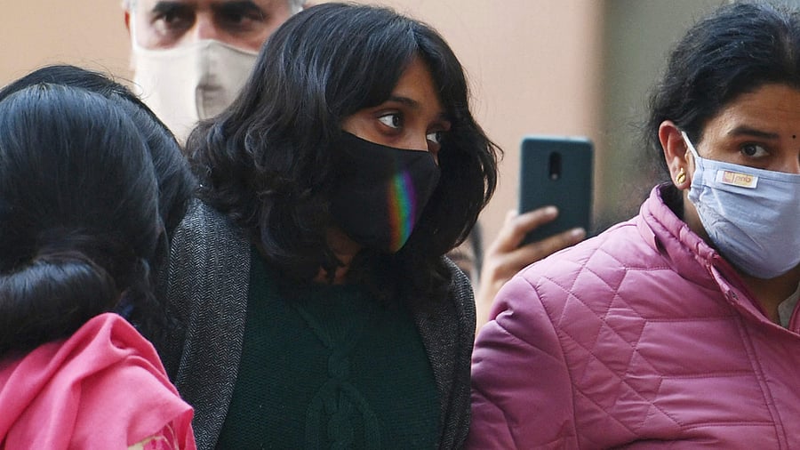 Environment activist Disha Ravi. Credit: PTI Photo