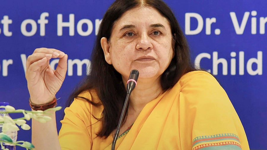 BJP MP Maneka Gandhi. Credit: PTI File Photo