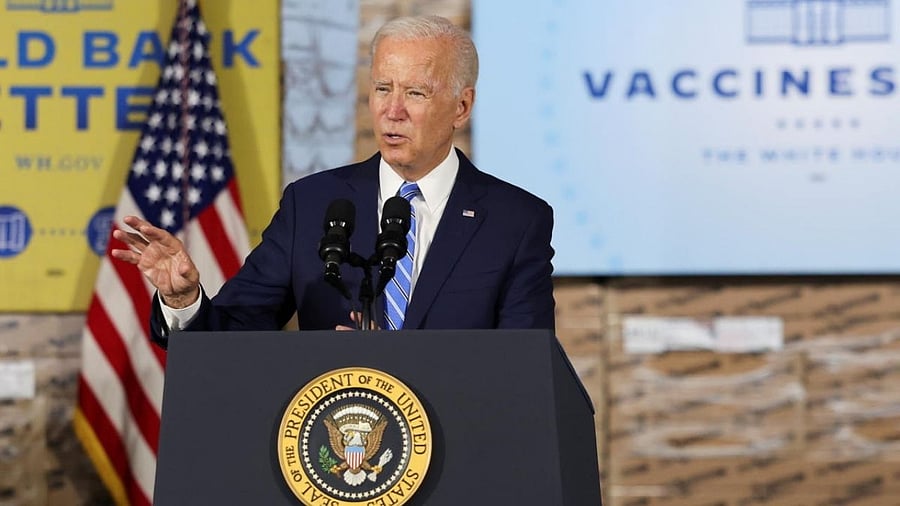 US President Joe Biden. Credit: Reuters File Photo
