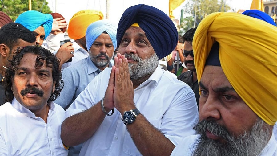 Sukhbir Singh Badal. Credit: PTI Photo