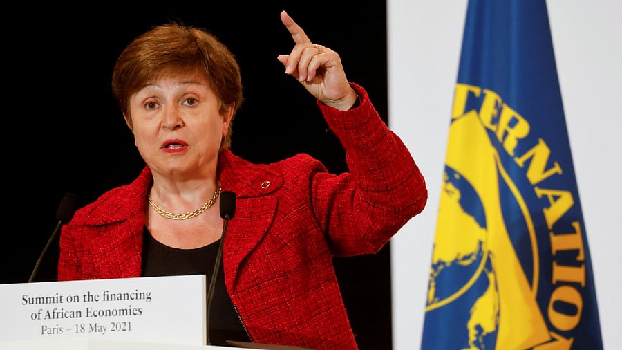  International Monetary Fund (IMF) Managing Director Kristalina Georgieva. Credit: Reuters File Photo