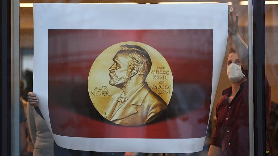 The Nobel Economics Prize was established in 1968 to celebrate the Swedish central bank's 300th anniversary. Credit: AFP File Photo