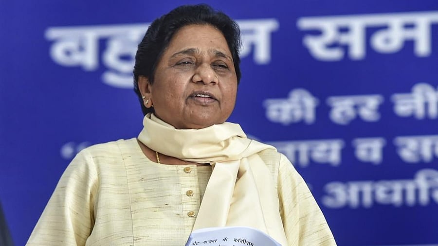 BSP supremo Mayawati. Credit: PTI File Photo