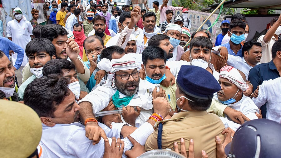 Uttar Pradesh Congress chief Ajay Kumar Lallu. Credit: PTI Photo