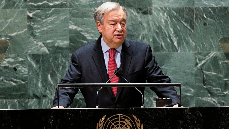 United Nations Secretary-General Antonio Guterres. Credit: Reuters Photo