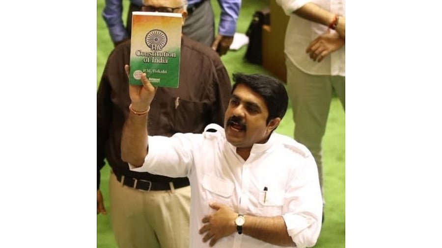 Goa Forward Party (GFP) chief Vijai Sardesai. Credit: Twitter/@VijaiSardesai