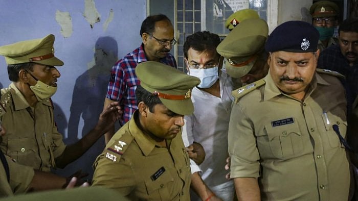 MoS Home Ajay Mishra's son Ashish Mishra. Credit: PTI Photo