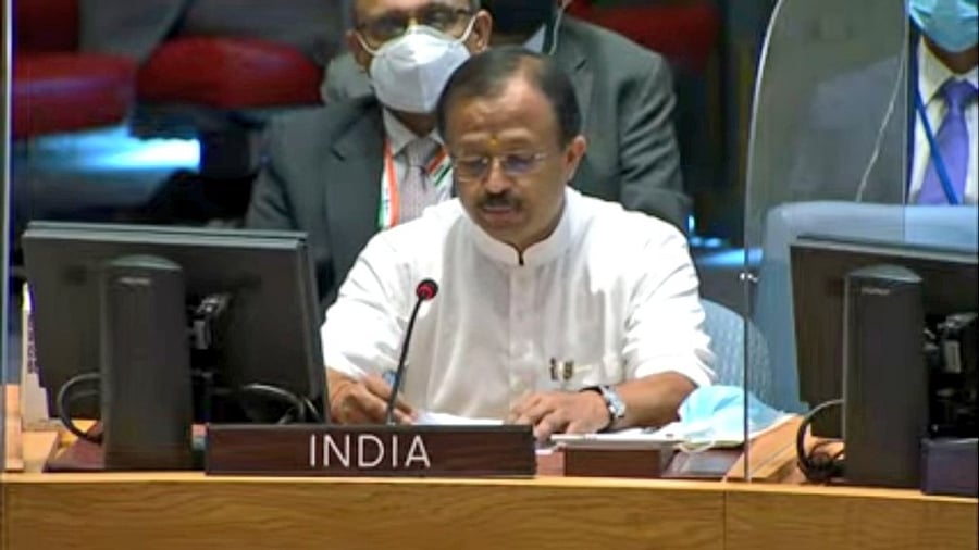 Minister of State for External Affairs V Muraleedharan. Credit: Twitter/@MOS_MEA