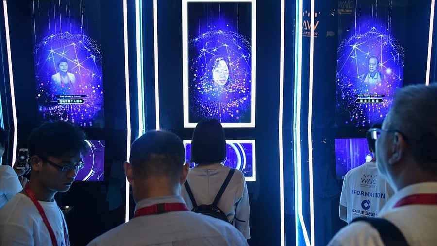 Revenue for AI computer-vision companies in China, meanwhile, is largely linked to governments and their desire to monitor people. Credit: AFP File Photo