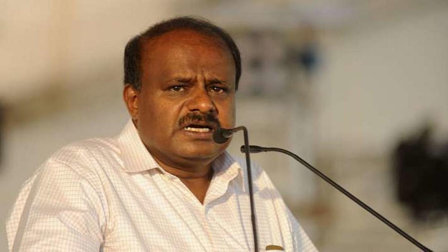 JD(S) leader H D Kumaraswamy. Credit: DH File Photo
