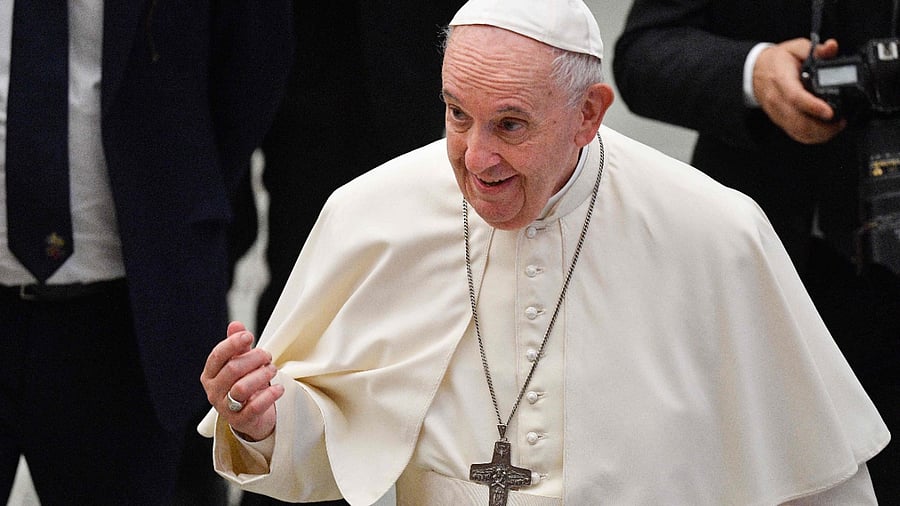 Pope Francis. Credit: AFP File Photo