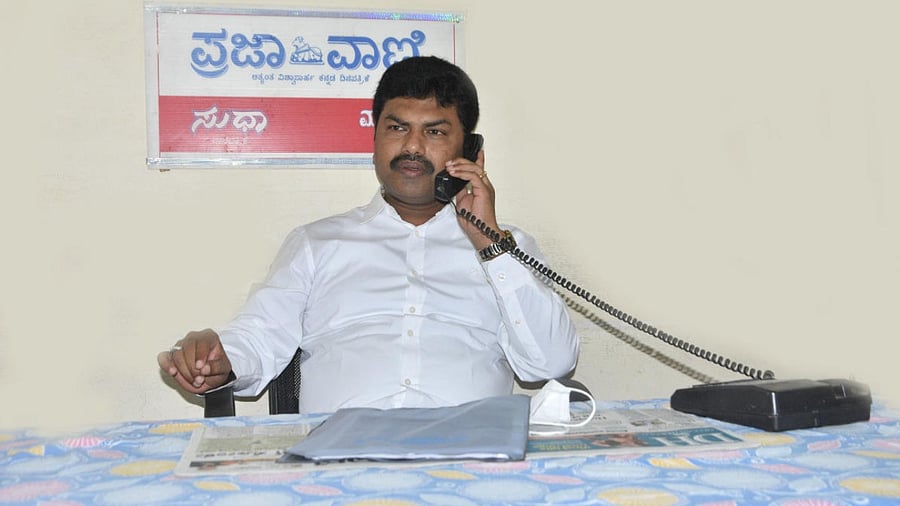 File Photo of B Y Raghavendra. Credit: DH Photo