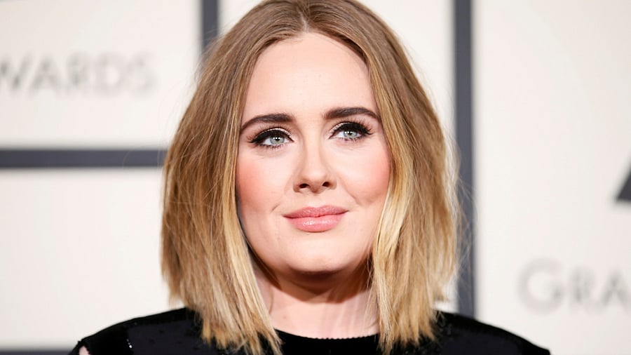 Singer Adele arrives at the 58th Grammy Awards in Los Angeles, California. Credit: Reuters File Photo
