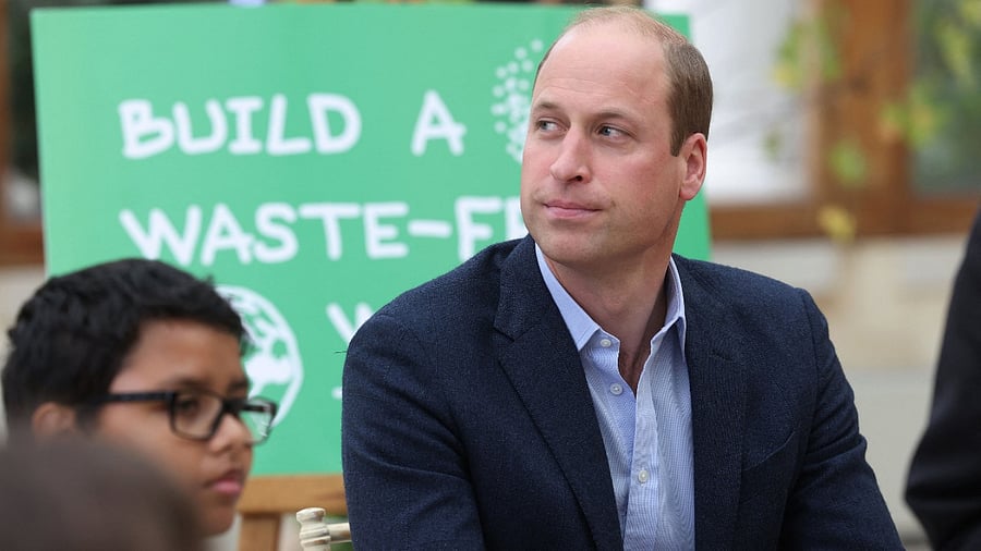 Britain's Prince William. Credit: AFP Photo