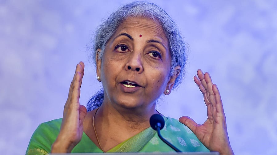 Union Minister for Finance and Corporate Affairs Nirmala Sitharaman. Credit: PTI Photo