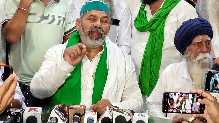 BKU leader Rakesh Tikait. Credit: PTI File Photo