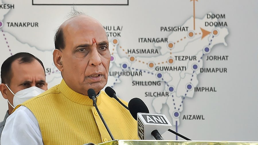 Defence Minister Rajnath Singh. Credit: PTI Photo