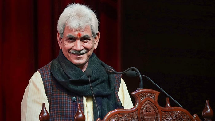 Lieutenant Governor Manoj Sinha. Credit: PTI File Photo
