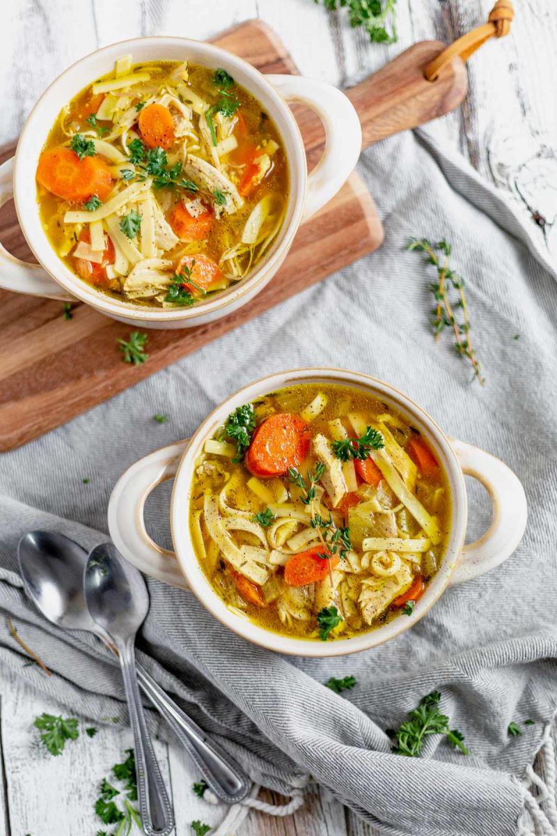 Chicken noodle soup