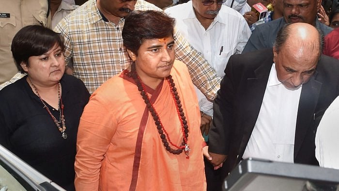 Bhopal MP Pragya Thakur. Credit: PTI File Photo
