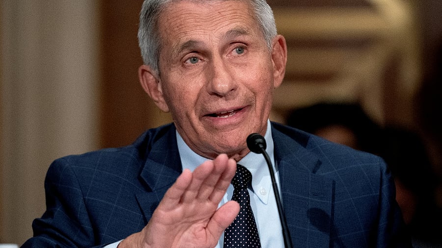 Dr Anthony Fauci, director of the National Institute of Allergy and Infectious Diseases. Credit: Reuters File Photo