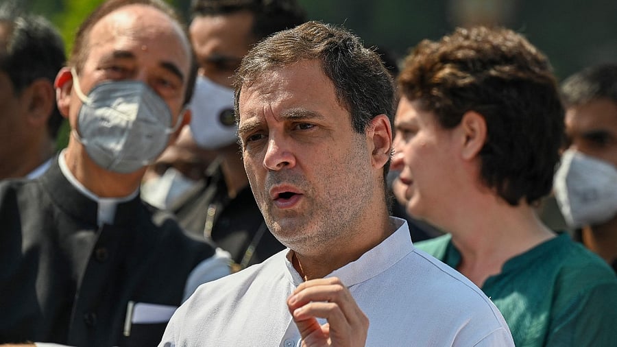 Congress leader Rahul Gandhi. Credit: AFP File Photo