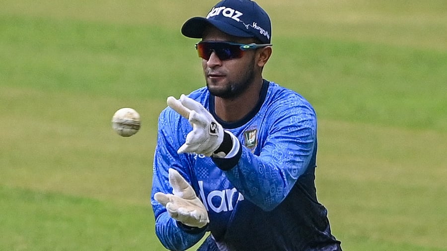Bangladesh star Shakib Al Hasan. Credit: AFP File Photo
