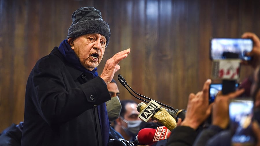 National Conference president Farooq Abdullah. Credit: PTI File Photo