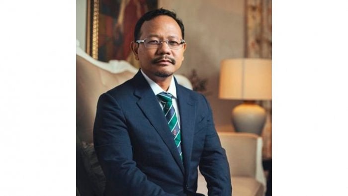 Meghalaya forest and environment minister James Sangma. Credit: Twitter/ @JamesSangma1