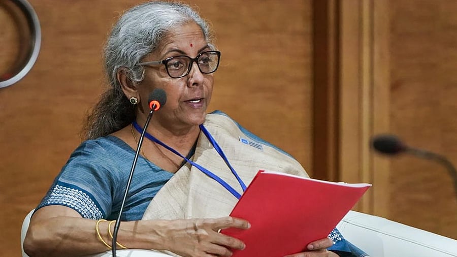 Union Finance Minister Nirmala Sitharaman. Credit: PTI Photo
