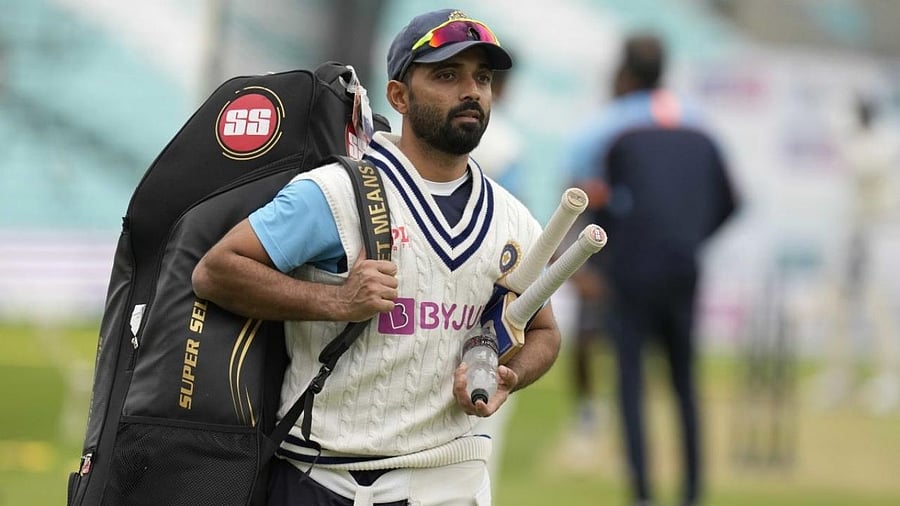 Ajinkya Rahane. Credit: AP File Photo