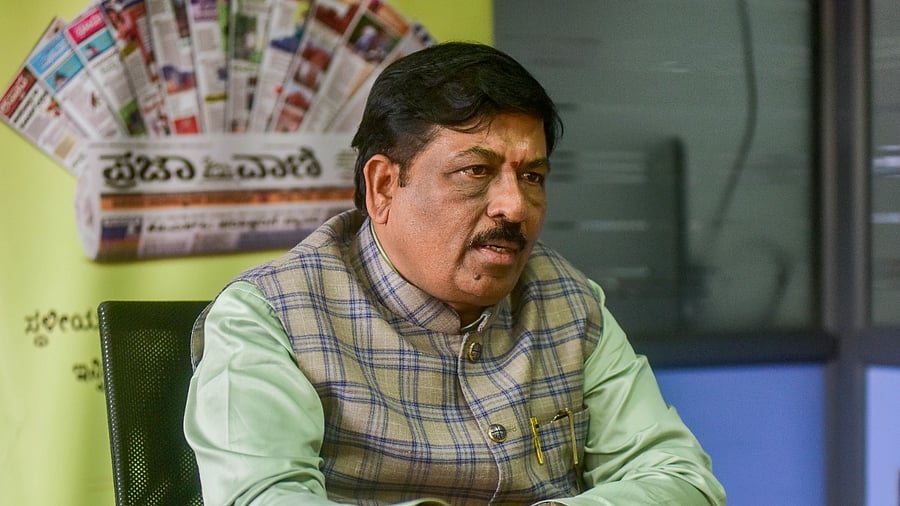 Murugesh Nirani. Credit: DH Photo