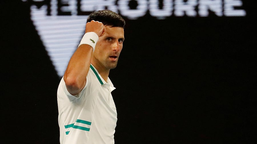 Serbia's Novak Djokovic. Credit: Reuters Photo