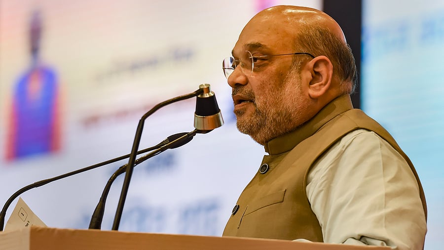 Union Home Minister Amit Shah. Credit: PTI Photo