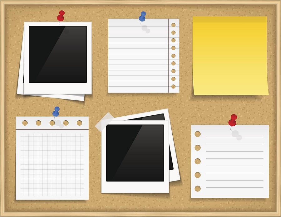 Bulletin board. iStock