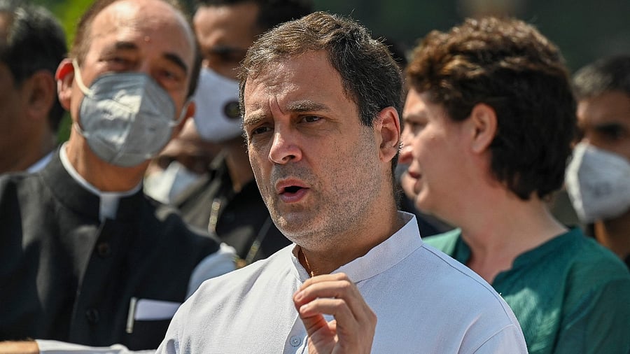 Congress leader Rahul Gandhi. Credit: AFP File Photo
