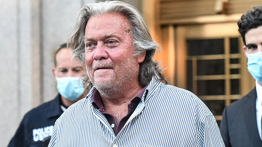 Former White House Chief Strategist Steve Bannon. Credit: AFP File Photo