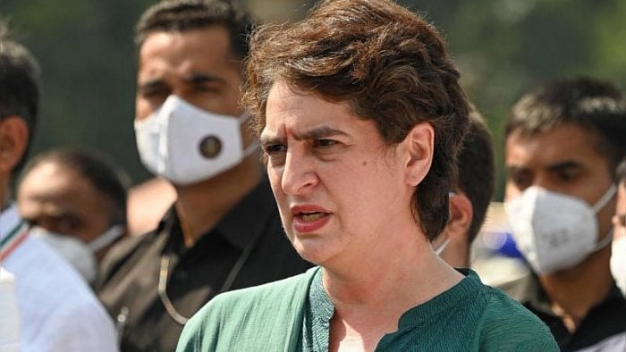 Congress leader Priyanka Gandhi Vadra. Credit: AFP File Photo