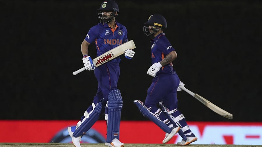 The tournament will be Virat Kohli's last as skipper in the format besides being the swan-song for head coach Ravi Shastri. Credit: AP Photo