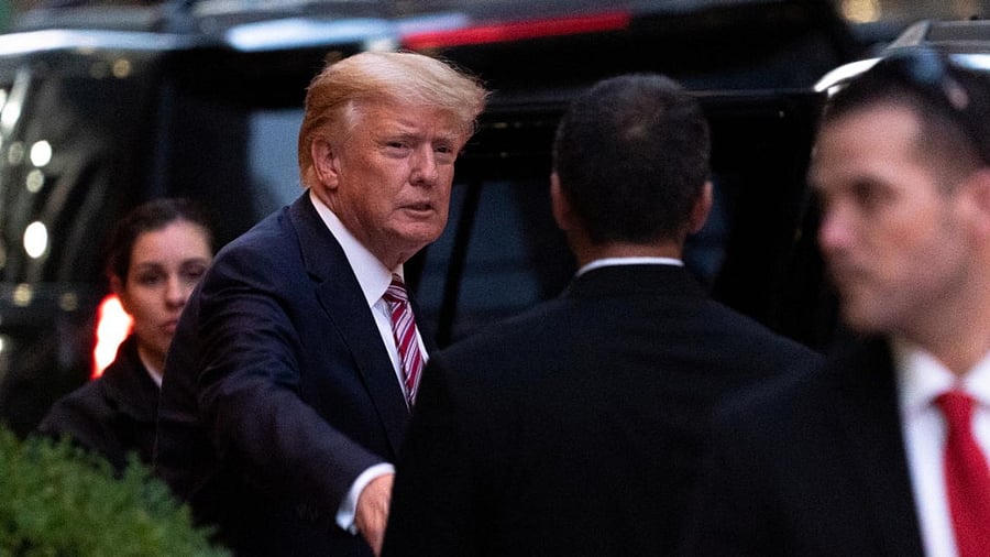 Former US President Donald Trump. Credit: Reuters Photo